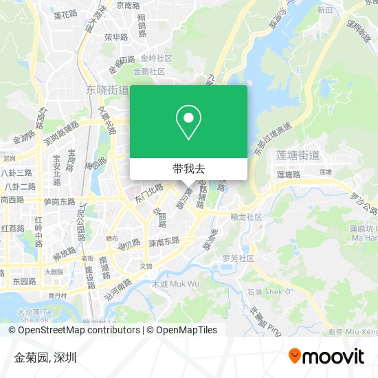 金菊园地图