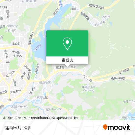 莲塘医院地图