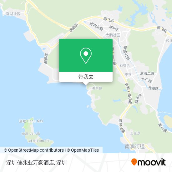 深圳佳兆业万豪酒店地图