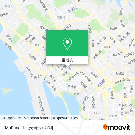 McDonald's (麦当劳)地图