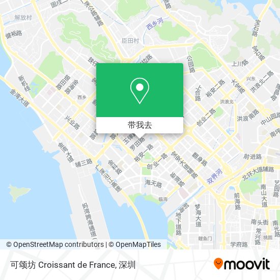 可颂坊 Croissant de France地图