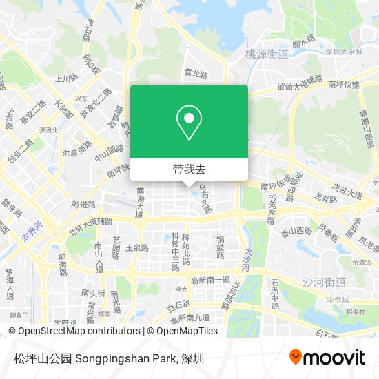松坪山公园 Songpingshan Park地图