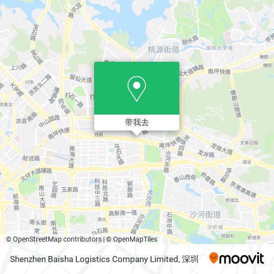 Shenzhen Baisha Logistics Company Limited地图