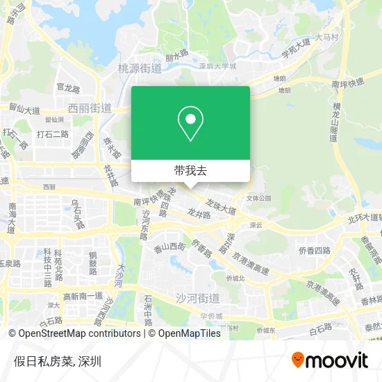 假日私房菜地图