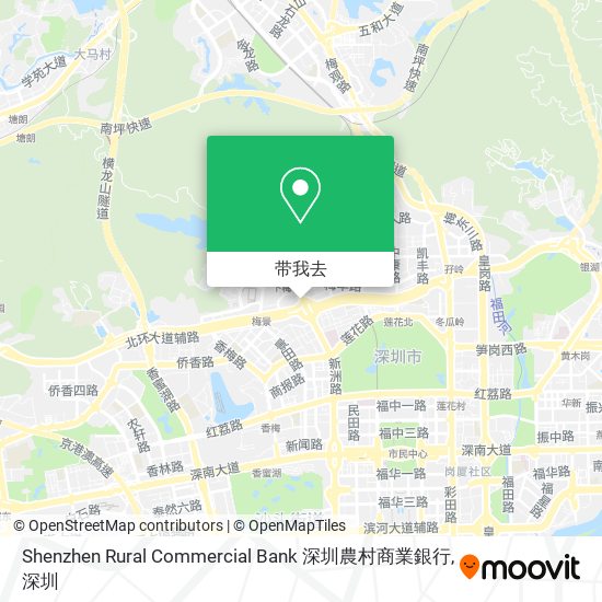 Shenzhen Rural Commercial Bank 深圳農村商業銀行地图