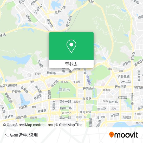 汕头幸运牛地图