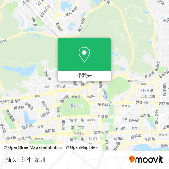 汕头幸运牛地图