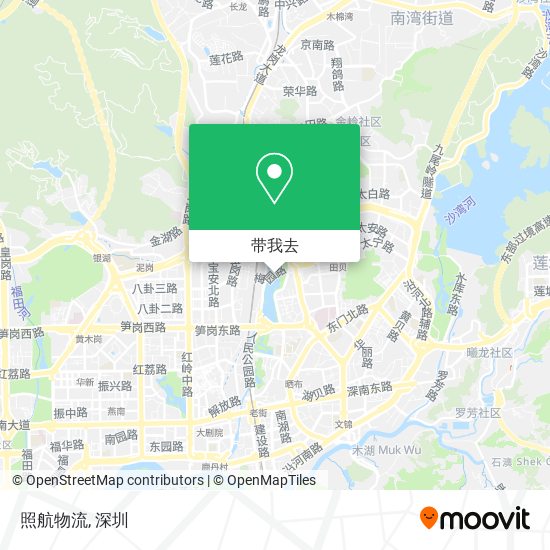 照航物流地图