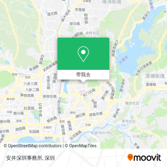 安井深圳事務所地图