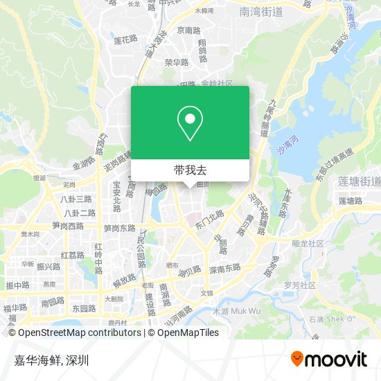 嘉华海鲜地图