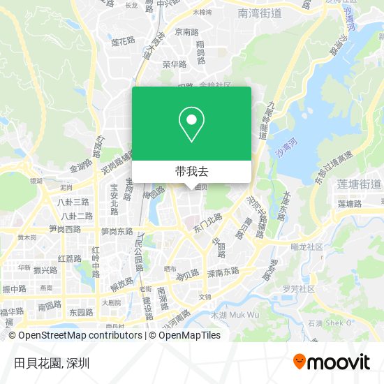 田貝花園地图