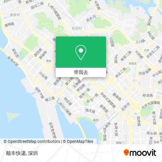 顺丰快递地图