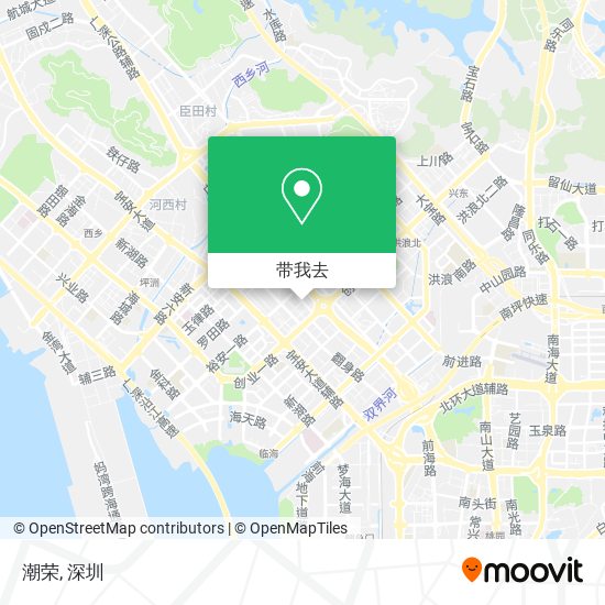 潮荣地图