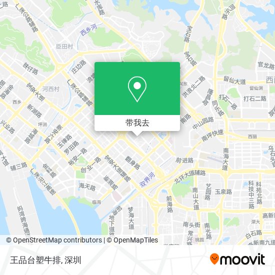 王品台塑牛排地图