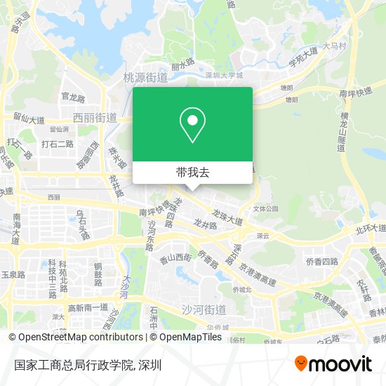 国家工商总局行政学院地图