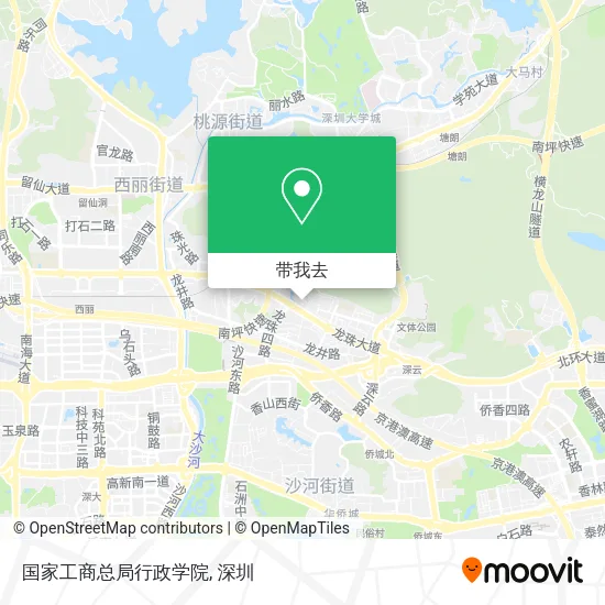 国家工商总局行政学院地图