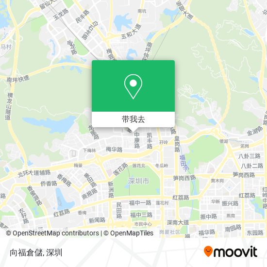 向福倉儲地图
