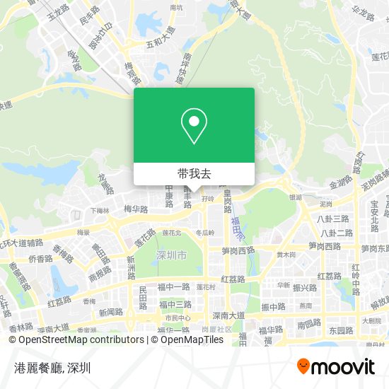 港麗餐廳地图