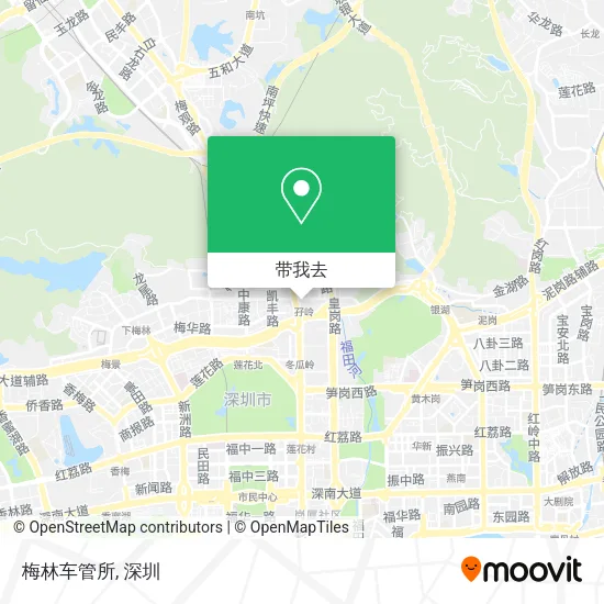 梅林车管所地图