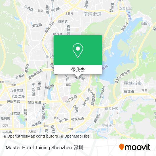 Master Hotel Taining Shenzhen地图