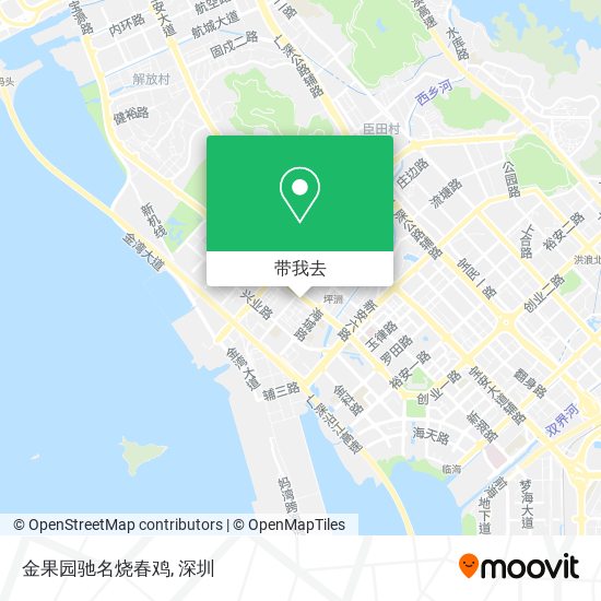 金果园驰名烧春鸡地图