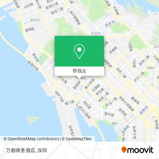 万都商务酒店地图
