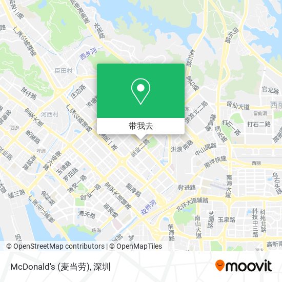 McDonald's (麦当劳)地图