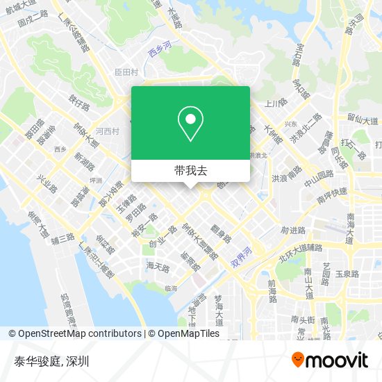 泰华骏庭地图