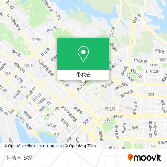 肯德基地图