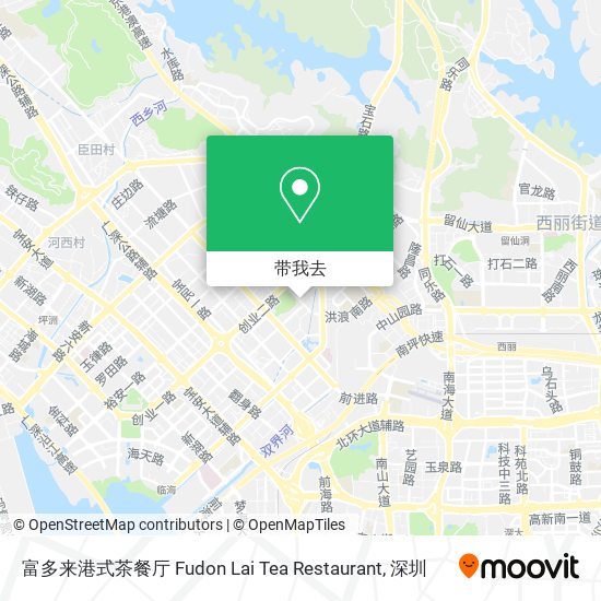富多来港式茶餐厅 Fudon Lai Tea Restaurant地图