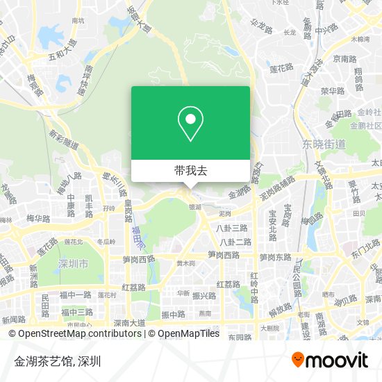 金湖茶艺馆地图