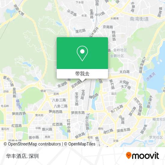 华丰酒店地图