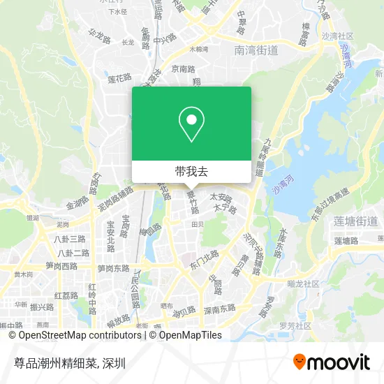 尊品潮州精细菜地图