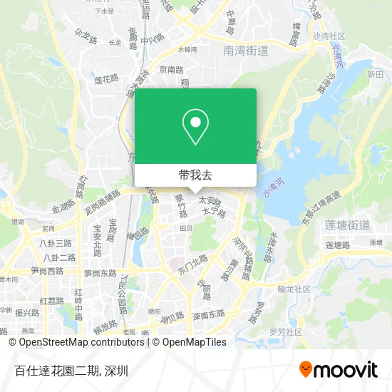 百仕達花園二期地图
