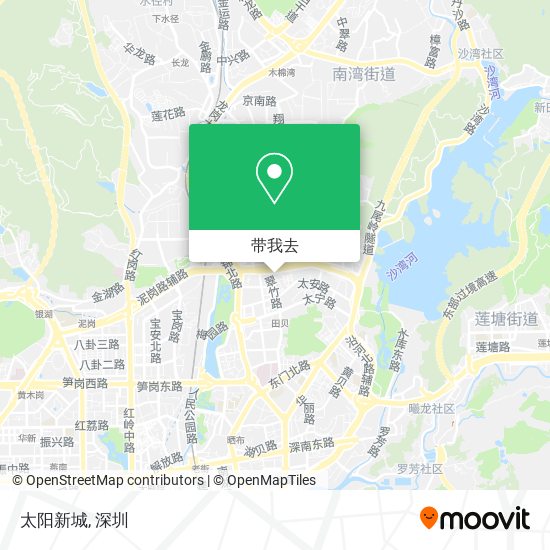 太阳新城地图