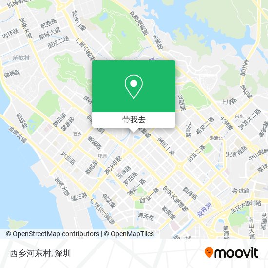 西乡河东村地图