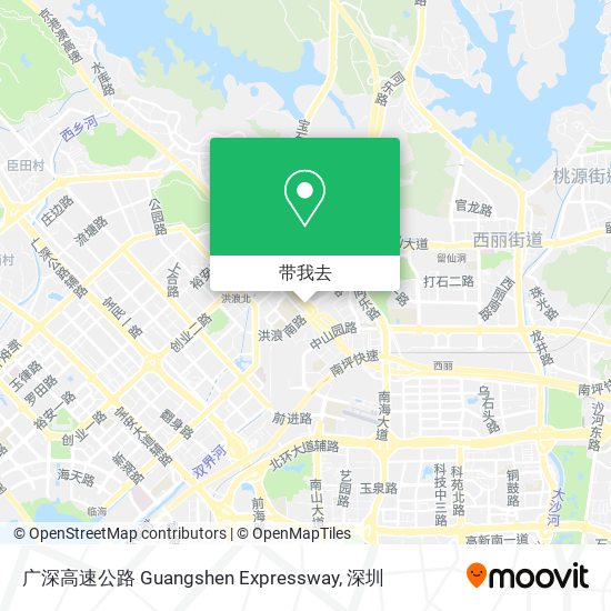 广深高速公路 Guangshen Expressway地图