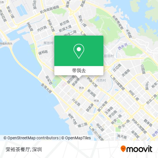 荣裕茶餐厅地图