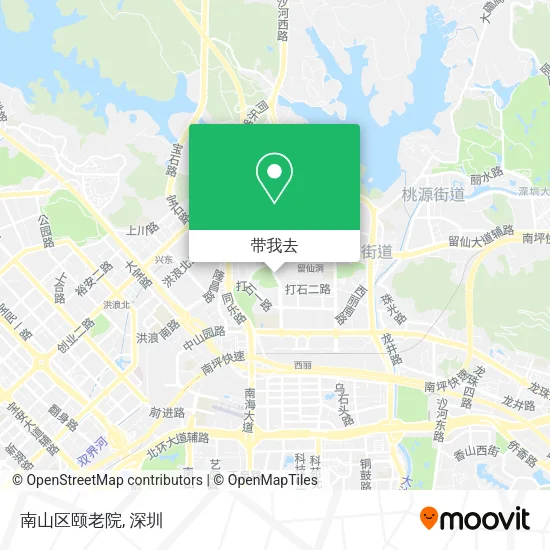 南山区颐老院地图