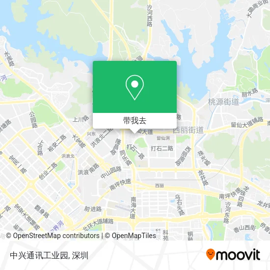 中兴通讯工业园地图
