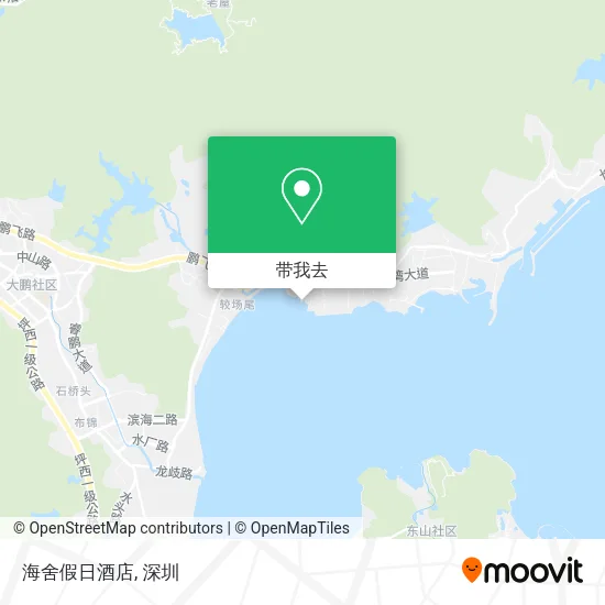 海舍假日酒店地图