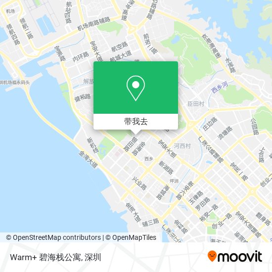 Warm+ 碧海栈公寓地图