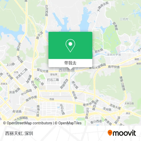 西丽天虹地图