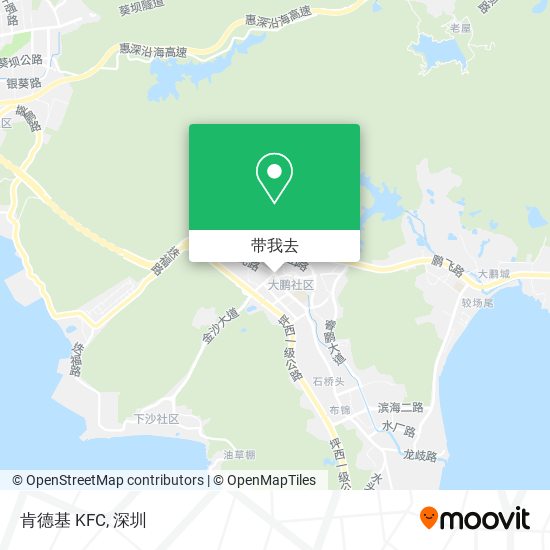 肯德基 KFC地图