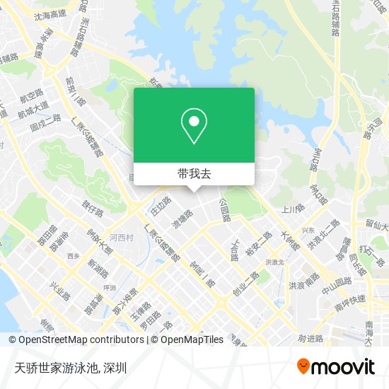天骄世家游泳池地图