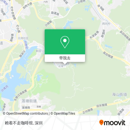 赖着不走咖啡馆地图