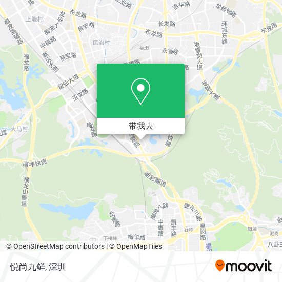 悦尚九鲜地图