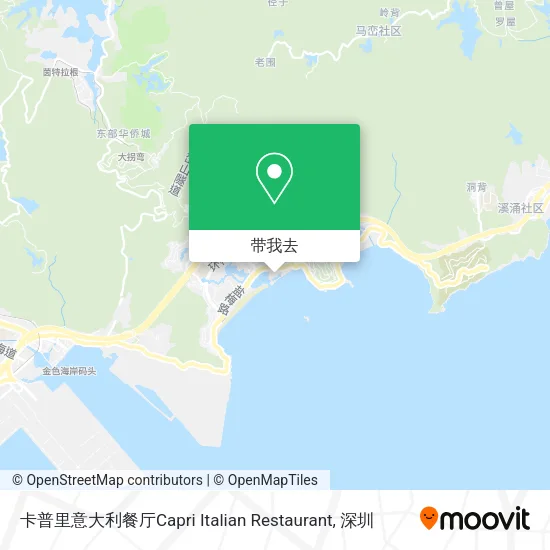 卡普里意大利餐厅Capri Italian Restaurant地图