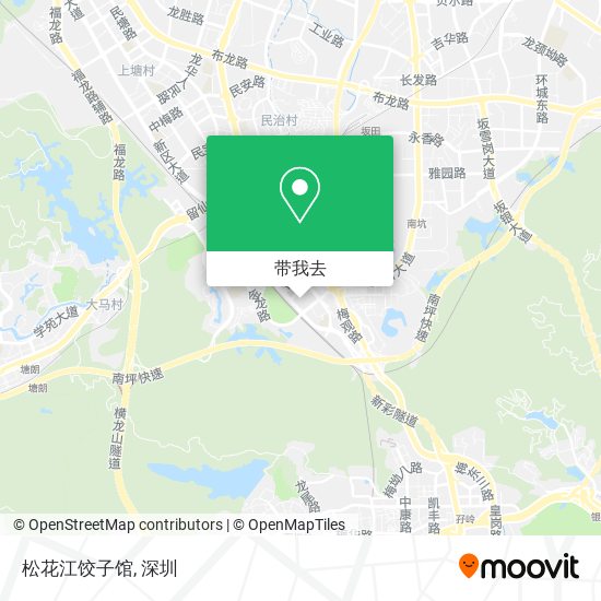 松花江饺子馆地图