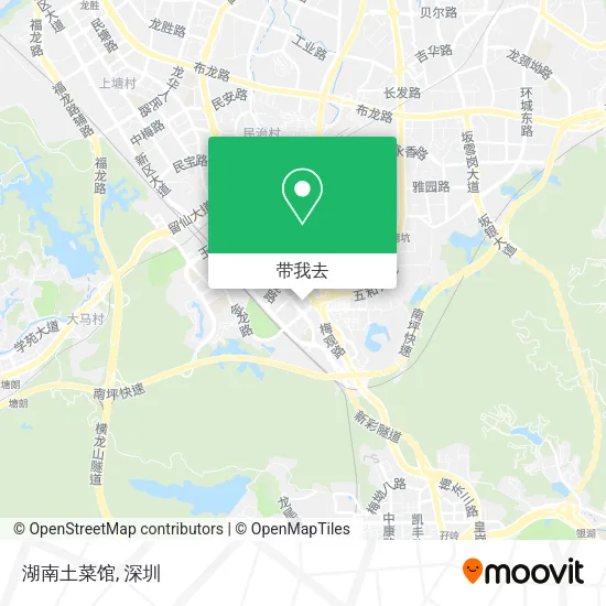 湖南土菜馆地图